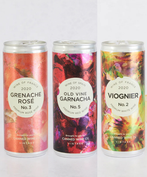 Alcoholic Selections - Canned  Wines